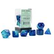 Gemini® Blue-Blue/Light blue Luminary™ 7-Dice Set