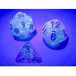 Gemini® Gel Green-Pink/blue Luminary™ 7-Dice Set