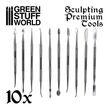Sculpting Tools Set x10 - Premium with Case