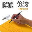 Black Hobby Knife with Spare Blades