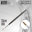 Kolinsky Brush Size 00 Silver Series (S- Type)