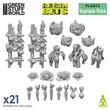 Vegetable Patch 3D resin set