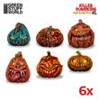 Large Killer Pumpkins Resin Set (6)