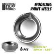 Modelling Paint Wells x6