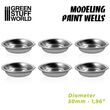 Modelling Paint Wells x6