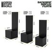 Straight Backdrop Plinths 7x7x6+14cm