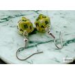 Hoor Earrings Marble Green Mini-Poly D20