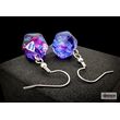 Hook Earrings Nebula Nocturnal Mini-Poly D20