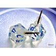 Stud Earrings Borealis® Icicle™ Mini-Poly d20 Pair
