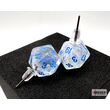 Stud Earrings Borealis® Icicle™ Mini-Poly d20 Pair