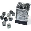 Borealis Luminary Light Smoke w/ Silver Set of 36 d6s