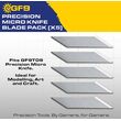 Precision Micro Knife Blade Pack (x6)
