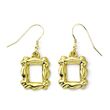Friends Dangle Earrings Frame (GOLD PLATED)
