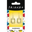 Friends Dangle Earrings Frame (GOLD PLATED)
