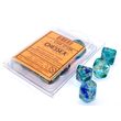 Nebula Oceanic/Gold Luminary set of Ten d10s