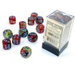 Nebula Primary/Blue Luminary 16mm d6 Dice Block (12)
