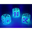 Luminary Sky/Silver 16mm d6 Dice Block
