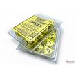 Pastel Yellow/Black Opaque Set of Ten D10s