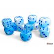 Gemini 16mm D6 Pearl Turquoise-White/Blue