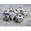 Marble Calcite/Blue Polyhedral - Lab Dice 8