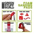 Foam Sanding Pads 600 Grit (Burgundy Color)