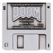 Doom Pin Badge Floppy Disk L.E.