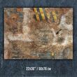 Industrial Ruins Neoprene Game Mat 22"x30"