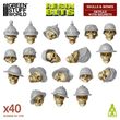 3D Printed - Skulls & Bones - Skulls  with Helmets