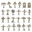 3D Printed - Trench Wooden Crosses 1:48-1:35