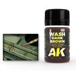 Dark Brown Wash for Green Vehicles 35ml