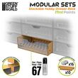 Stackable Hobby Paint Drawer Rack (17ml)