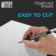 HIPS Plasticard Sheet 2mm (pack x3)