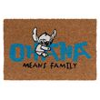 Disney Stitch Doormat Ohana 60 x 40 cm