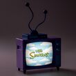 The Simpsons Lamp with USB-C TV