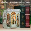 Miniature House Model Kit Champs-Elysees Florist 18 x 16 cm