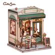 Miniature House Model Kit Sunny Cafe 20 x 16 cm