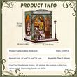 Miniature House Model Kit Gallery Bookstore 20 x 16 cm