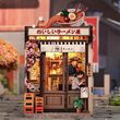 Miniature House Model Kit Oishii Kyoto 22 x 13 cm