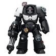 Raven Guard Terminator 3 with Power Fist and Assault Cannon Action Figure 14cm