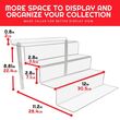 Evoretro Acrylic Shelf Riser 2-Pack RS9