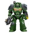 Salamanders Terminator 2 with Power Fist and Storm bolter Action Figure 14cm