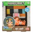 Minecraft GloBuddies Light Cat 15 cm