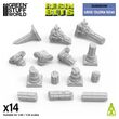 3D Printed Set - Greek Column Ruins