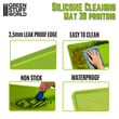 Silicone Cleaning Mat - Green