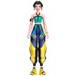 KPop Demon Hunters Action Figure Huntrix Zoey (How It's Done) 14 cm