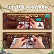 Miniature House Model Kit Kirishima Cha-an 19 x 14 cm