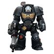 Black Templars Terminator 3 with Power Fist and Assault Cannon 14 cm