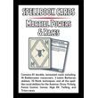 D&D Spellbook Cards: Martial Powers & Races