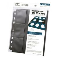 18-POCKET MINI AMERICAN SIDE-LOADING PAGES BLACK