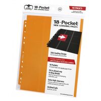 18-POCKET PAGES SIDE-LOADING ORANGE